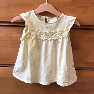 ザラキッズ(ZARA KIDS)のzara 花柄トップス 98(Tシャツ/カットソー)