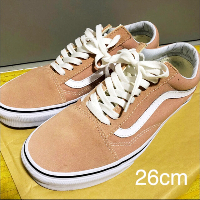 26.0cm/VANSオールドスクール/ピンク