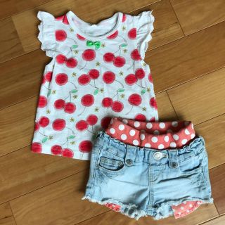 エフオーキッズ(F.O.KIDS)の女の子用 80セット(Ｔシャツ)