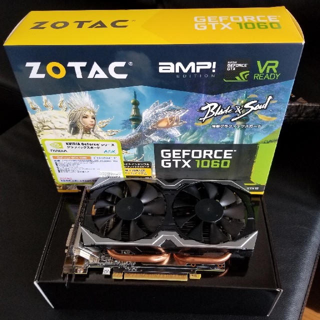 ZOTAC AMP EDITION GEFORCE GTX 1060 6GB