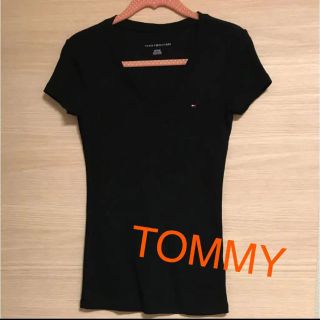 トミーヒルフィガー(TOMMY HILFIGER)の美品トミーヒルフィガー♡VネックTシャツ(Tシャツ(半袖/袖なし))