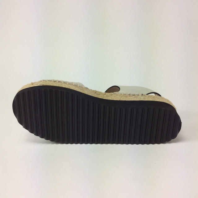 bluerose様レザーサンダル カーキグレー 23.0㎝ 4005361101 レディースの靴/シューズ(サンダル)の商品写真