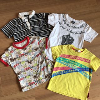 ユニクロ(UNIQLO)の男の子 Tシャツ100 ４枚セット(Tシャツ/カットソー)