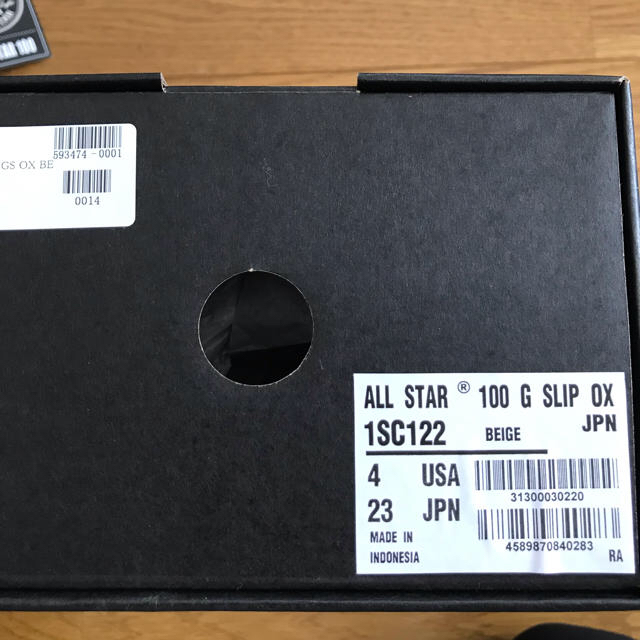 CONVERSE(コンバース)のCONVERSE コンバース AL STAR 100 G SLIP OX  レディースの靴/シューズ(スニーカー)の商品写真