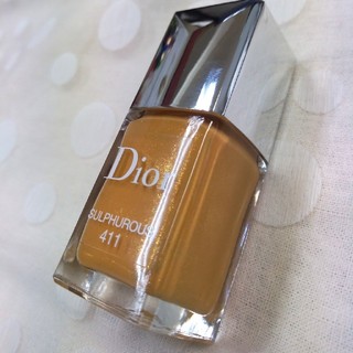 ディオール(Dior)の【限定】Dior ヴェルニ #411 SULPHUROUS(マニキュア)