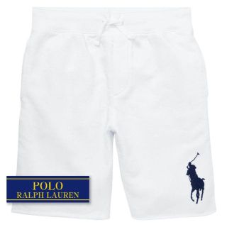 ラルフローレン(Ralph Lauren)の☆新品☆140 ラルフローレン フレンチテリーショートパンツ ホワイト 4189(パンツ/スパッツ)