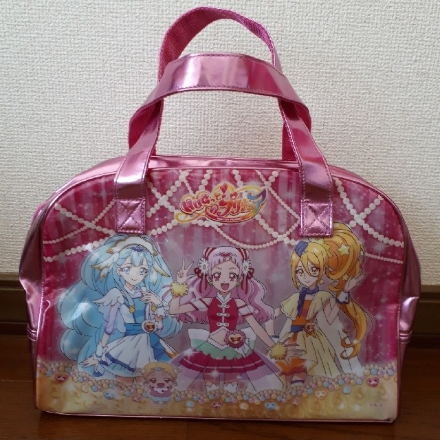 hUGっと❕プリキュア　プールバッグ エンタメ/ホビーのおもちゃ/ぬいぐるみ(キャラクターグッズ)の商品写真