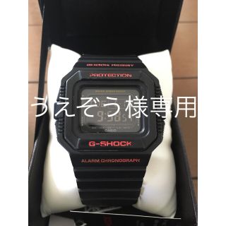 ジーショック(G-SHOCK)の【CASIO G-SHOCK】DW-D5500-1BJF 美品(腕時計(デジタル))