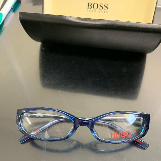 HUGO BOSS(ヒューゴボス)のヒューゴボス メガネ メンズのファッション小物(サングラス/メガネ)の商品写真