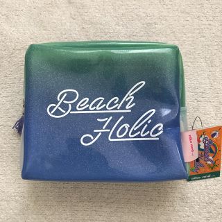 ニコアンド(niko and...)の新品 niko and ニコアンド  BEACH HOLIC ビニールポーチL(ポーチ)