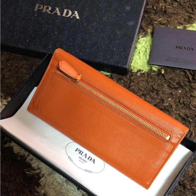 PRADA - 【鑑定済】PRADA サフィアーノ バイカラー 長財布の通販 by Hana's shop｜プラダならラクマ