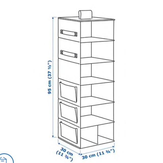 IKEA(イケア)のIKEA☆シャツホルダー インテリア/住まい/日用品の収納家具(押し入れ収納/ハンガー)の商品写真