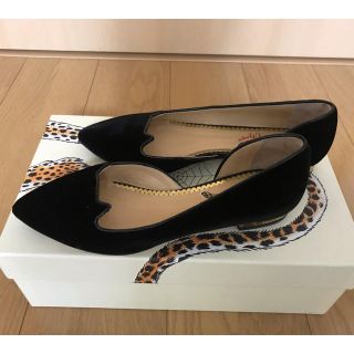 シャルロットオリンピア(Charlotte Olympia)のシャーロットオリンピア 36.5 ベルベットブラック(ハイヒール/パンプス)