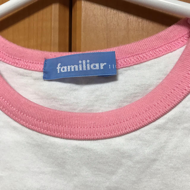 familiar(ファミリア)のファミリア 110 ノースリーブTシャツ キッズ/ベビー/マタニティのキッズ服女の子用(90cm~)(Tシャツ/カットソー)の商品写真