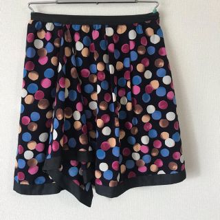 シンシアローリー(Cynthia Rowley)の形が独特♡美品♡シンシアローリーCynthia Rowly 水玉スカート(ひざ丈スカート)