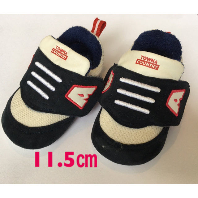 赤ちゃん靴 ファーストシューズ 未使用品 キッズ/ベビー/マタニティのベビー靴/シューズ(~14cm)(スニーカー)の商品写真