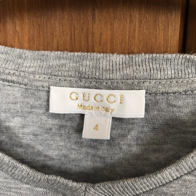 Gucci(グッチ)のグッチ サイズ4 100 キッズ/ベビー/マタニティのキッズ服男の子用(90cm~)(Tシャツ/カットソー)の商品写真