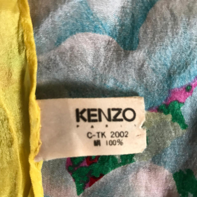 KENZO(ケンゾー)のKENZO    シルクスカーフ ハンドメイドのファッション小物(スカーフ)の商品写真