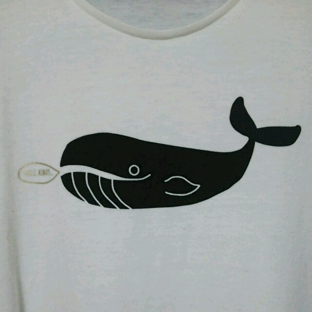 SM2(サマンサモスモス)のクジラTシャツ レディースのトップス(Tシャツ(半袖/袖なし))の商品写真