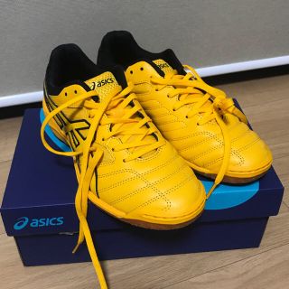 アシックス(asics)のフットサルシューズ ゴールドフュージョン25.5㎝ 未使用品(シューズ)