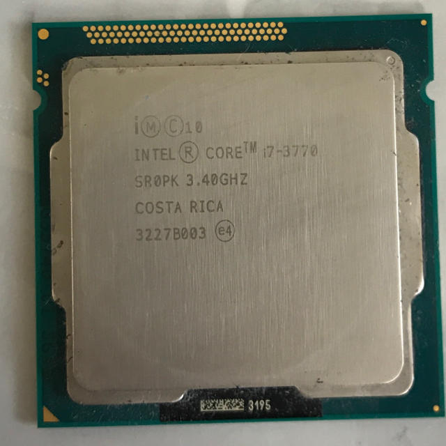PC/タブレットCPU  Intel Core i7  3770