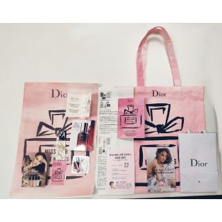 クリスチャンディオール(Christian Dior)の【新品美品】Dior ミスディオール イベント サンプル トートバック バック(トートバッグ)