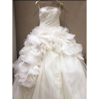 ヴェラウォン(Vera Wang)の【お値下げ中！】verawang hayley US0 ヴェラウォンヘイリー(ウェディングドレス)