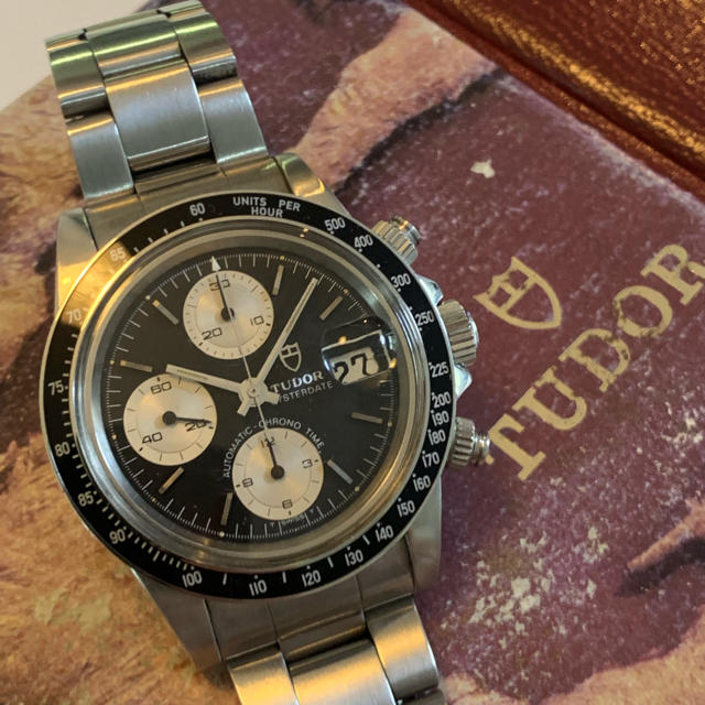 Tudor(チュードル)の希少な9品番★チュードル クロノタイム Ref.94300 ロレックスリューズ メンズの時計(腕時計(アナログ))の商品写真