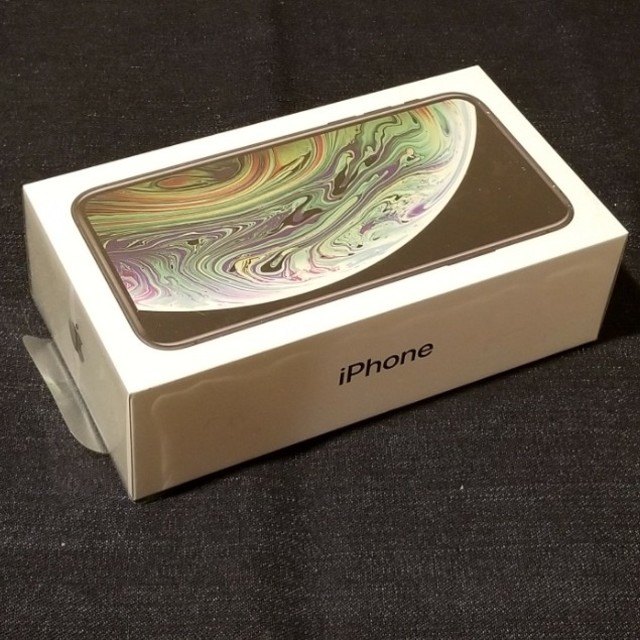 【新品未開封/SIMフリー】iPhone XS 64GB/スペースグレイ/判定○