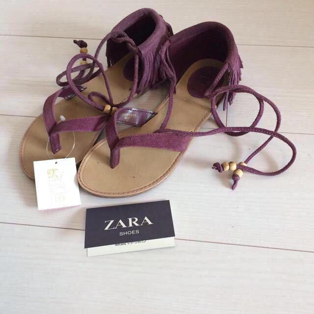 ZARA(ザラ)のZARAザラ サンダル レディースの靴/シューズ(サンダル)の商品写真