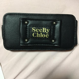 シーバイクロエ(SEE BY CHLOE)のSeeByChloe  iPhoneケース美品・箱・袋つき(iPhoneケース)