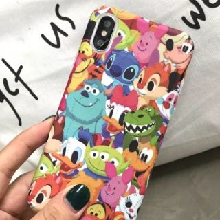 iphone  XS 用　キャラクター柄ソフトケース　新品未開封品‼️(iPhoneケース)