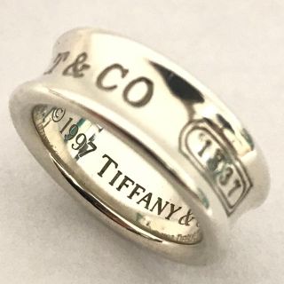 ティファニー T&Co 1837リングシルバー925 8号 - リング(指輪)