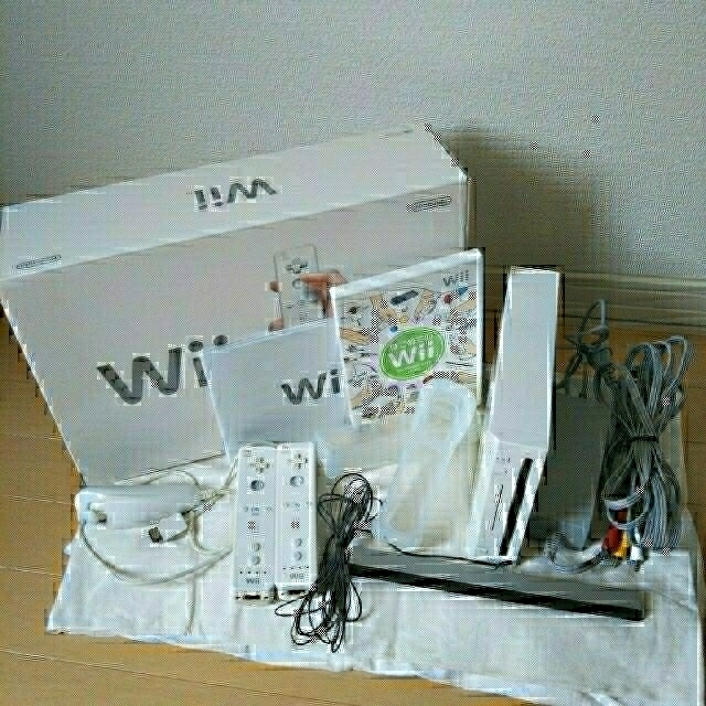 wiiとソフト2枚セット