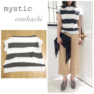 ミスティック(mystic)のmystic*omekashi 新品(カットソー(半袖/袖なし))