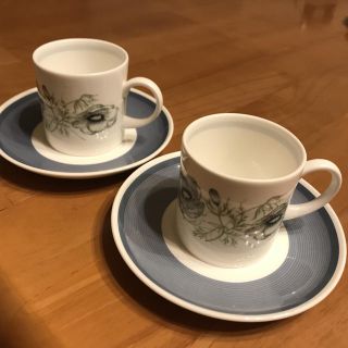 ウェッジウッド(WEDGWOOD)のウェッジウッド グレンミスト カップアンドソーサー(グラス/カップ)