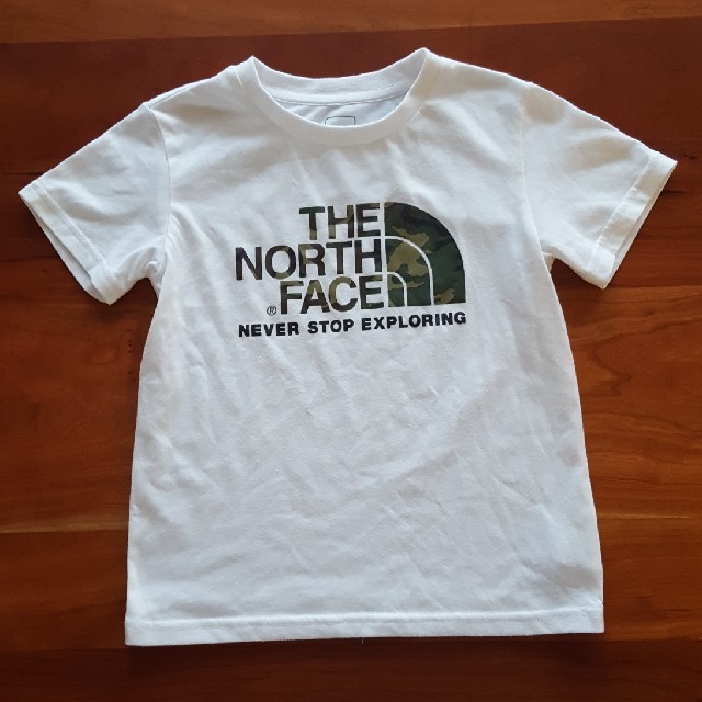 THE NORTH FACE(ザノースフェイス)のお値下げ→ノースフェイスTシャツ キッズ/ベビー/マタニティのキッズ服男の子用(90cm~)(Tシャツ/カットソー)の商品写真