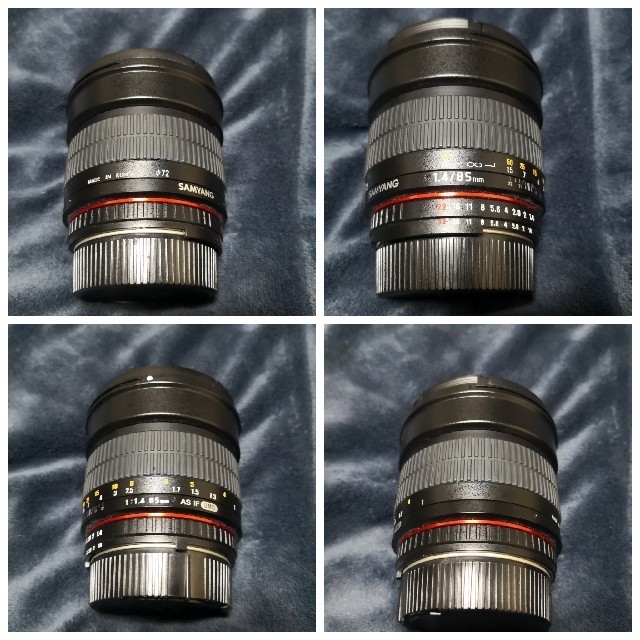 SAMYANG 単焦点 レンズ 85mm F1.4 ニコン AE用フルサイズ対応