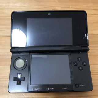 ニンテンドー3DS(ニンテンドー3DS)のニンテンドー3DS コスモブラック(携帯用ゲーム機本体)