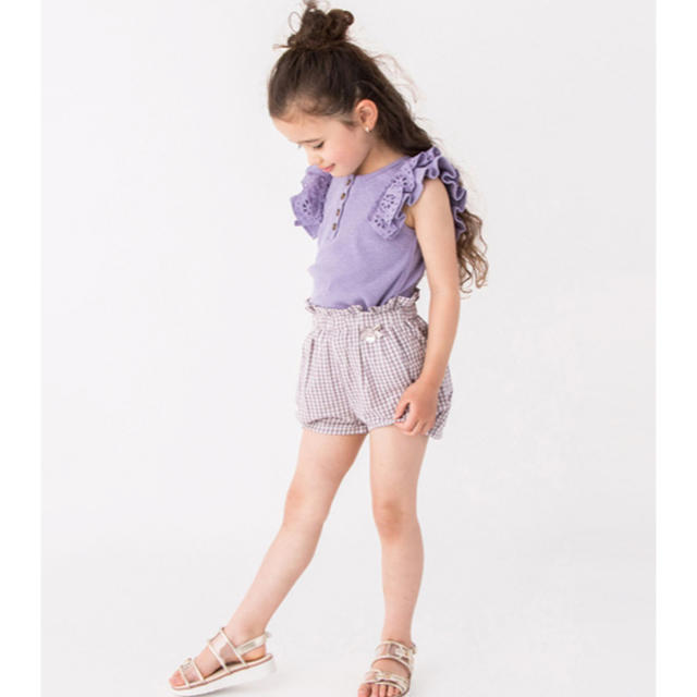 petit main(プティマイン)のpetit main＊ワンポイントバルーンパンツ 90 キッズ/ベビー/マタニティのキッズ服女の子用(90cm~)(パンツ/スパッツ)の商品写真