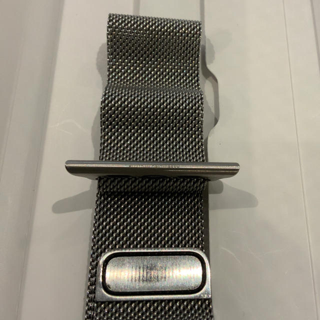 (純正品) Apple Watch ミラネーゼループ 42mm シルバー