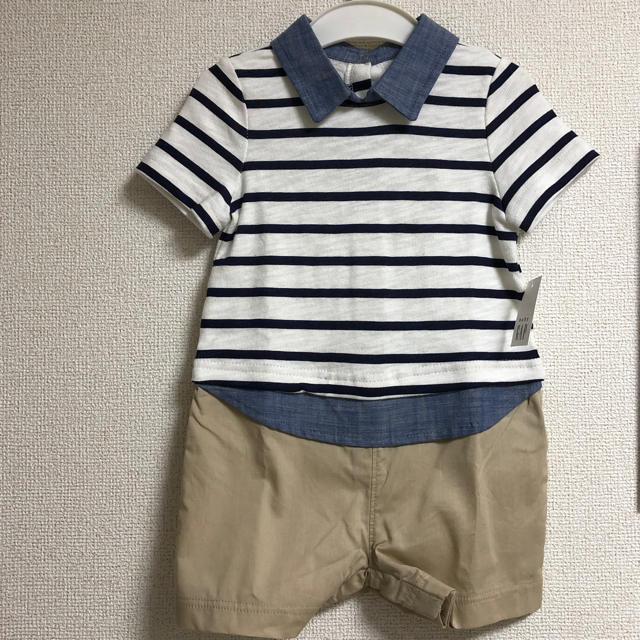 babyGAP(ベビーギャップ)のGAP カバーオール 70 ちーまむ様専用 キッズ/ベビー/マタニティのベビー服(~85cm)(カバーオール)の商品写真