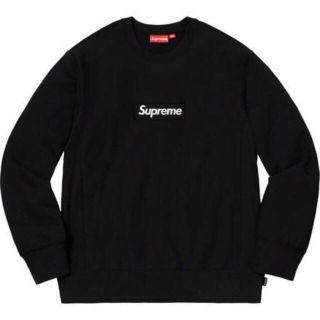 シュプリーム(Supreme)の新品 L Black Supreme Box Logo Crewneck(スウェット)