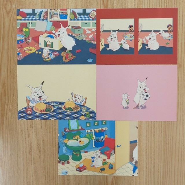 「ガラゴ」「ぶーちゃんとおにいちゃん」 ポストカード 18枚セット エンタメ/ホビーのおもちゃ/ぬいぐるみ(キャラクターグッズ)の商品写真