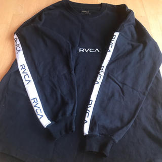 ルーカ(RVCA)のRVCA テープロゴ ロンT(Tシャツ/カットソー(七分/長袖))