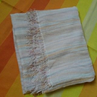お値引き 良品計画 シルク混ストール