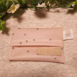 【魚肉ソーセージ様専用】星の綿麻 子供用ティッシュケース(外出用品)