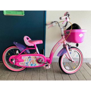 ディズニー(Disney)のタータン様専用 ディズニープリンセス 自転車 三輪車(自転車)