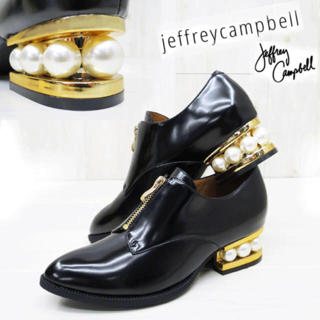 JEFFREY CAMPBELL(ジェフリーキャンベル)のジェフリーキャンベル パールヒールシューズ レディースの靴/シューズ(ローファー/革靴)の商品写真