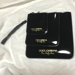 ドルチェアンドガッバーナ(DOLCE&GABBANA)の新品未使用・レア ★ ドルチェ＆ガッバーナ ノベルティポーチセット(ポーチ)